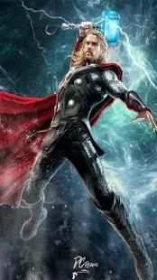 Thor Lock Screen HD Wallpaper screenshot 6