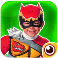 power hero ranger mask : camera photo sticker