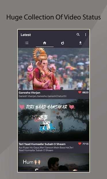 Vid Status-Daily New Lyrical Status with image screenshot 2