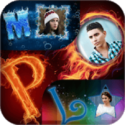 All Text Photo Frame – Lighting Text Photo Editor आइकन