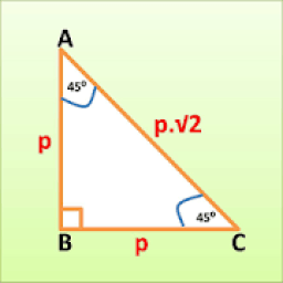 Kalkulator Trigonometri - Kalkulator Segitiga icon