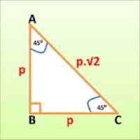 Kalkulator Trigonometri - Kalkulator Segitiga on 9Apps