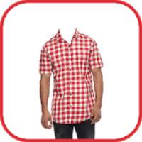 Man Check Shirt Photo Suit Editor on 9Apps