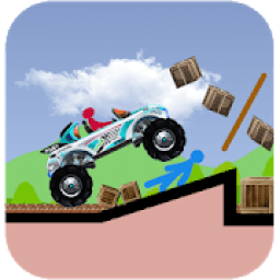 ikon Stickman Racing Destruction Truck Game