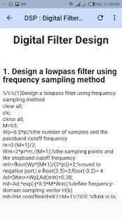 DSP : Tutorials Using Matlab Programming screenshot 2