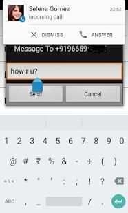 Reject Calls With WhatsApp Message screenshot 2