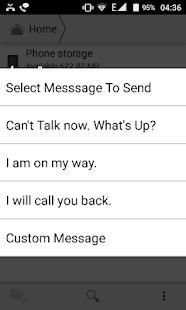 Reject Calls With WhatsApp Message screenshot 5