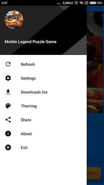 Mobile legend puzzle game - puzzle ML screenshot 3