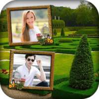 Garden Dual Photo Frame