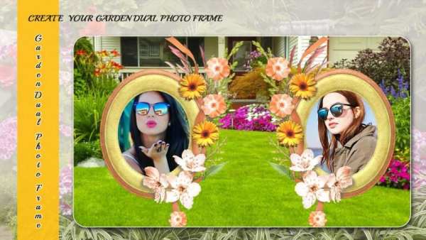Garden Dual Photo Frame screenshot 4