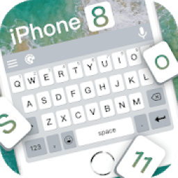 ikon iPhone 8 Emoji Keyboard Theme
