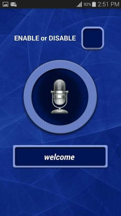 Voice Screen Lock screenshot 1