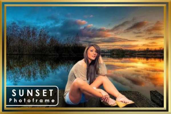 Sunset Photo Frames screenshot 1