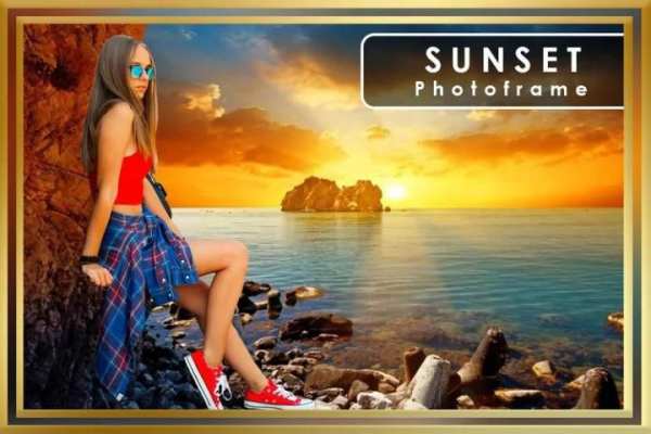 Sunset Photo Frames screenshot 5
