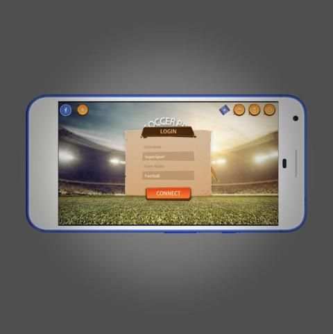 Mini Futbol Online स्क्रीनशॉट 1