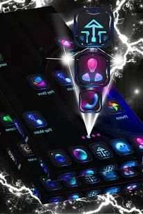 Neon Glow Launcher Theme screenshot 4