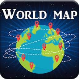 Offline World Map आइकन