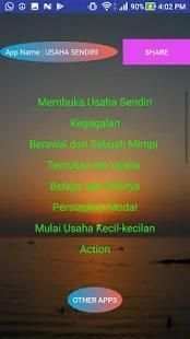 USAHA SENDIRI screenshot 2
