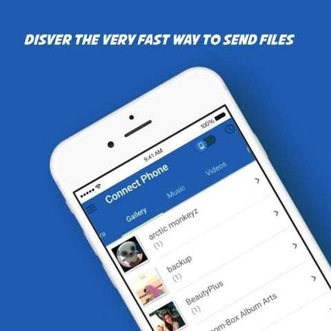 File Transfer & Manager advice for Xnder screenshot 5