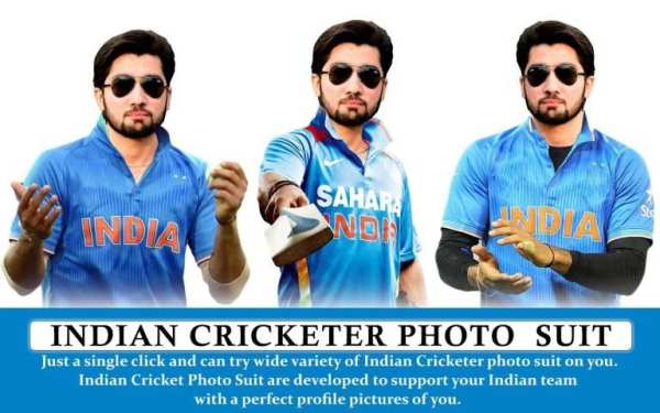 Cricket Photo Suit Editor स्क्रीनशॉट 3