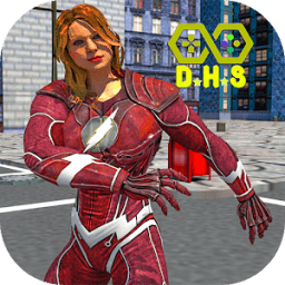 ikon Super Multi Speed Flash Girl Warrior hero