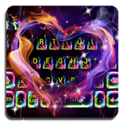 ikon Fire Heart Keyboard