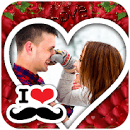 ikon Romantic Love Photo Frames HD - Love Photo Editor