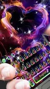Fire Heart Keyboard screenshot 5