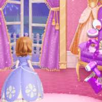** sofia makeup salon - Dress up game logo