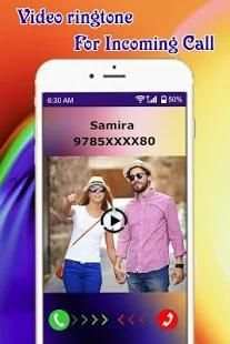 Video Ringtone Maker Incoming Calls स्क्रीनशॉट 2