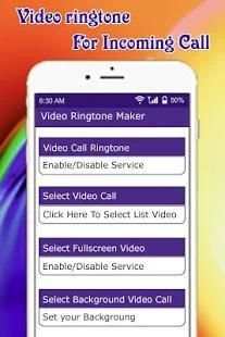 Video Ringtone Maker Incoming Calls स्क्रीनशॉट 3