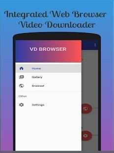 VD Browser - Video Downloader screenshot 3