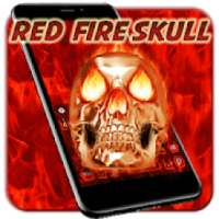 Red Skull Keyboard Theme