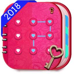 Secret Diary with lock 2018