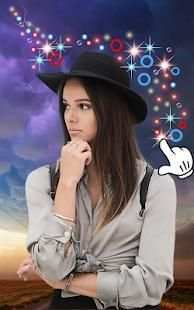 Photo Glitter Sparkle Light Effect Camera screenshot 1
