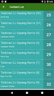 Koleksi Dj Takbiran Remix 2018 Offline screenshot 4