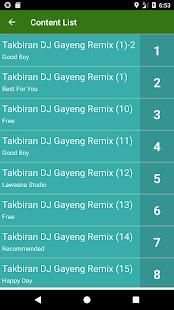 Koleksi Dj Takbiran Remix 2018 Offline screenshot 5