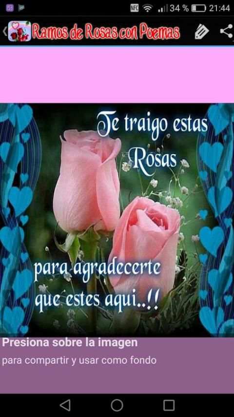 Ramos de Rosas con Poemas screenshot 2
