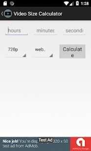 Youtube Video Size Calculator screenshot 8