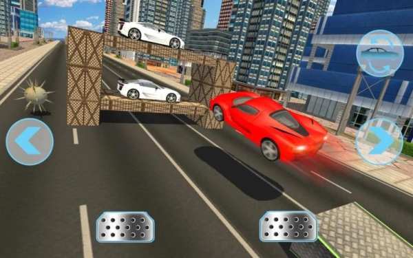 Stunt Car Simulator Game 2018: 3D Airplane Jump screenshot 2