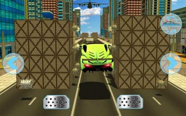 Stunt Car Simulator Game 2018: 3D Airplane Jump screenshot 7