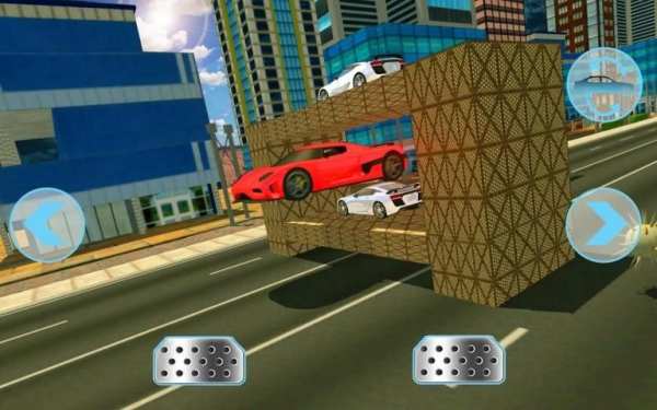 Stunt Car Simulator Game 2018: 3D Airplane Jump screenshot 4