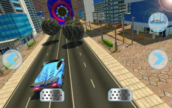 Stunt Car Simulator Game 2018: 3D Airplane Jump screenshot 8