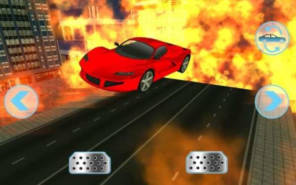 Stunt Car Simulator Game 2018: 3D Airplane Jump screenshot 3