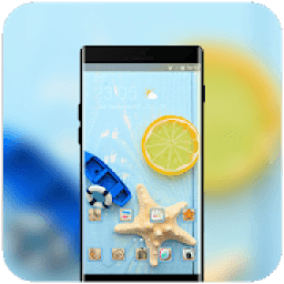 ikon Theme for galaxy A8 plus funny childhood