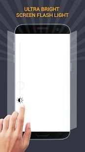 Brightest Flashlight- Call Screen, Color Flash screenshot 3