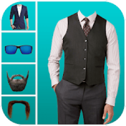 Handsome Men Suit Photo Editor, Hair,Mustache 2018 आइकन