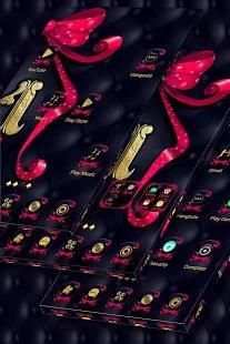 Dark Pink Bow Launcher screenshot 1