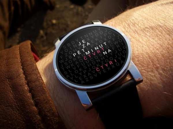 Words watchface screenshot 2