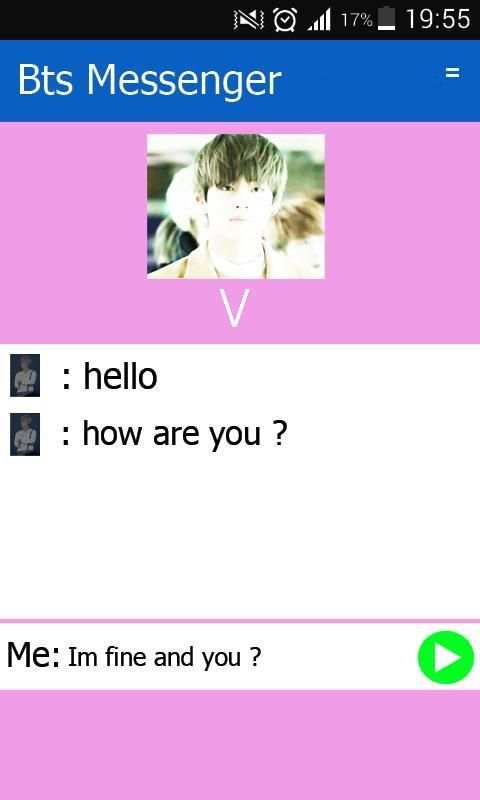 Bts Messenger screenshot 1